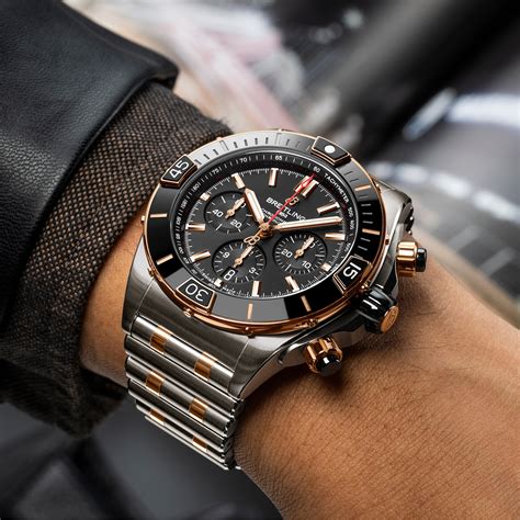 breitling chronomat 18kt gold|breitling super chronomat gold.